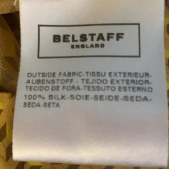 Pleated Short Sleeve Dress Marigold Size 6 NWT MSRP $2500 Belstaff 100% Silk - Picture 7 of 14